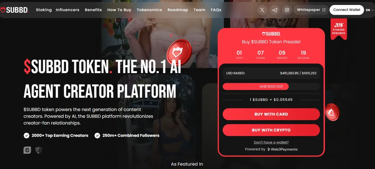 SUBBD l'agent IA des influenceurs