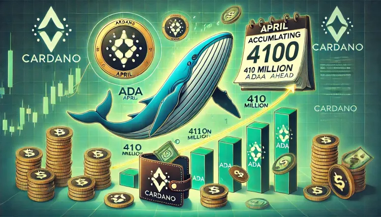 Cardano Whales Accumulated 410 Million ADA In April – Breakout Coming?