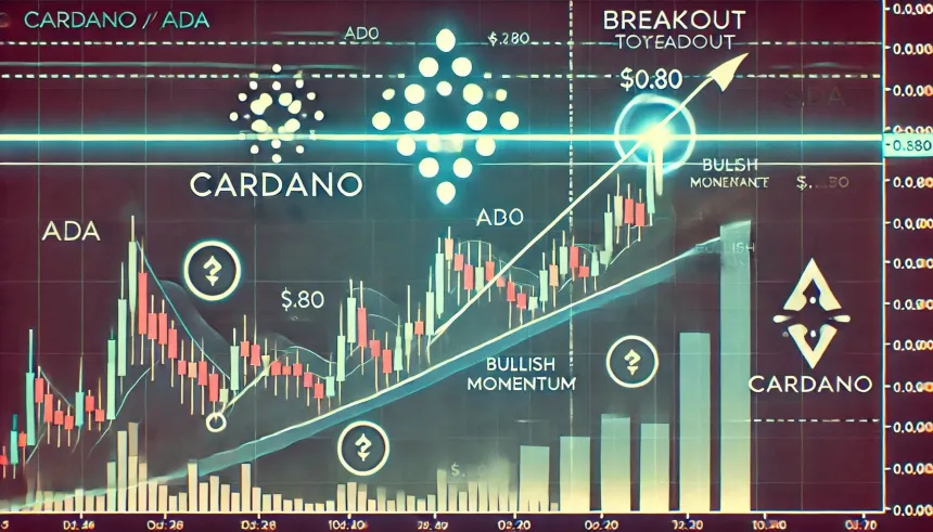 Cardano Approaches Critical Resistance – Break Above Could Trigger Move To $0.80