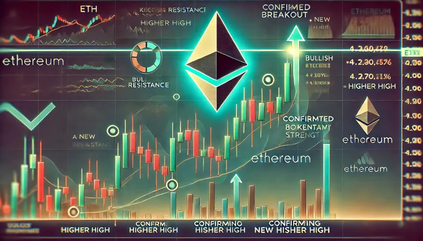 Ethereum Breaks Key Resistance In One Massive Move – Higher High Confirms Momentum