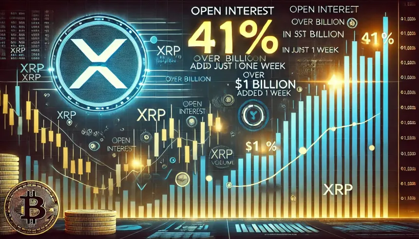 XRP Open Interest Surges 41% As Speculation Grows – Over $1B Added In Just One Week
