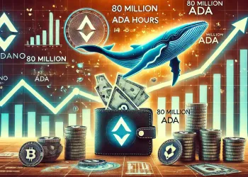 Cardano Whale Activity Spikes – 80 Million ADA Added In 48 Hours