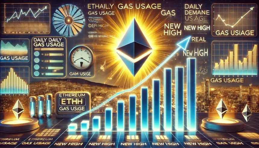 Ethereum Daily Gas Usage Hits New Highs – Real Demand Powers ETH Growth