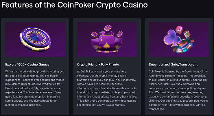 CoinPoker krypto casino