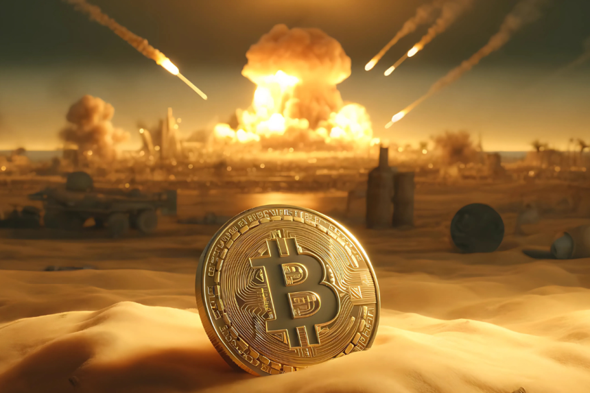 bitcoin and war israel iran