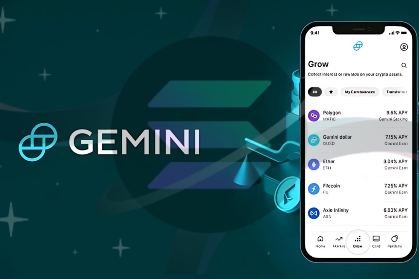 gemini staking x solana