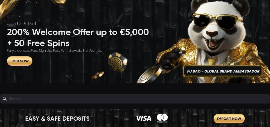 Golden Panda Věrnostní program a bonusy