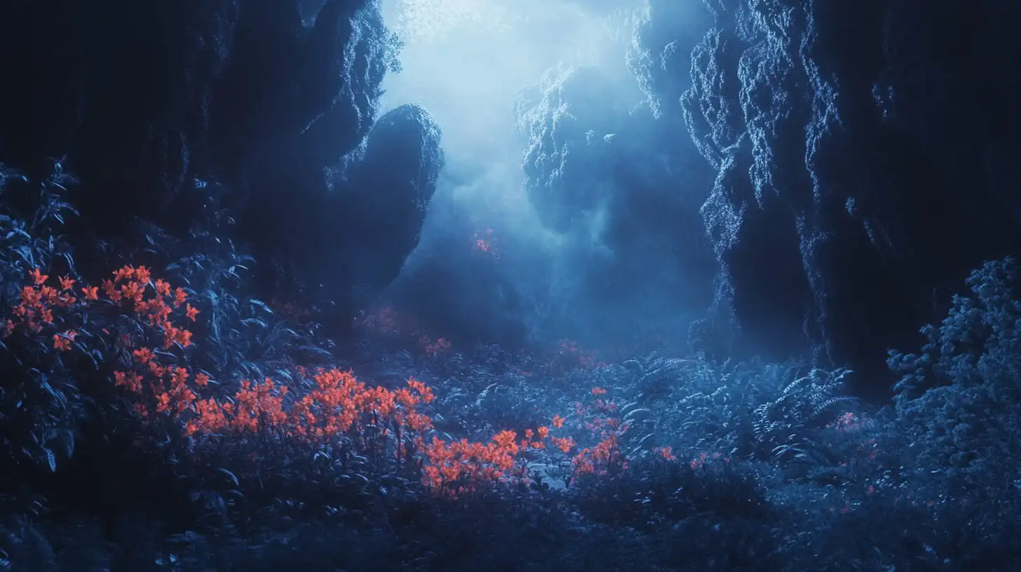 闇の中にある桃源郷