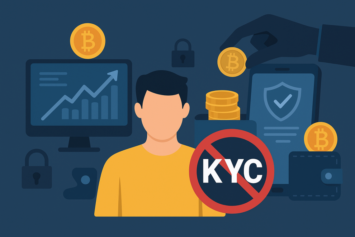 最佳無需KYC加密貨幣交易所排行