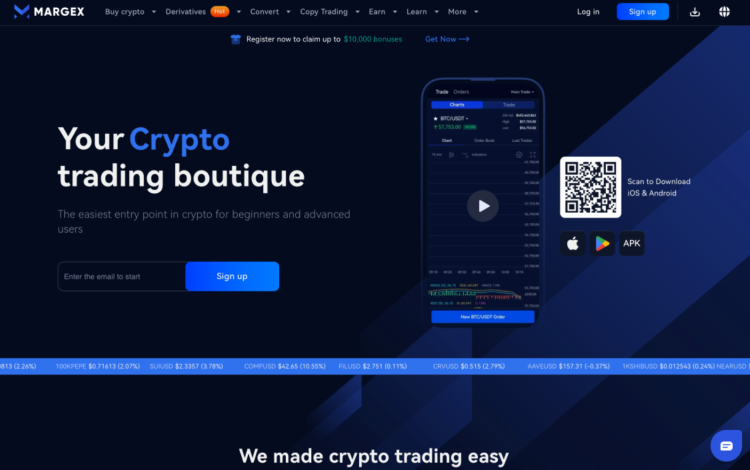piattaforme future crypto - Margex