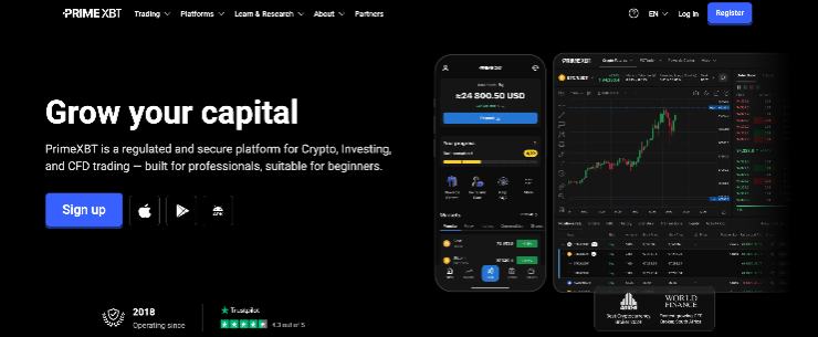 PrimeXBT ako kúpiť kryptomeny