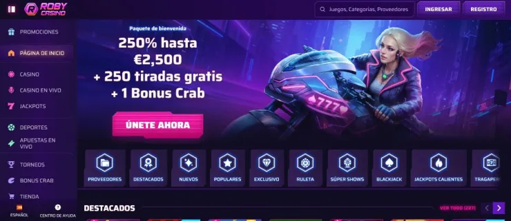 Roby Casino ofrece métodos similares a PayPal para depositar y retirar