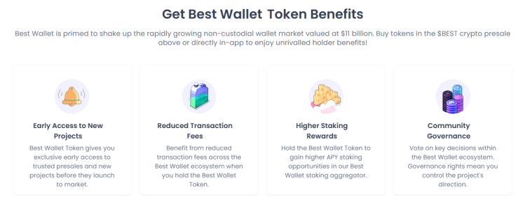 Beneficios de Best Wallet Token