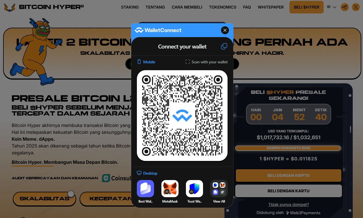Connect wallet - Prediksi Harga Bitcoin Hyper