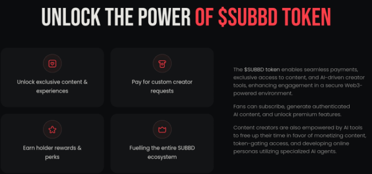 SUBBD Token presale info