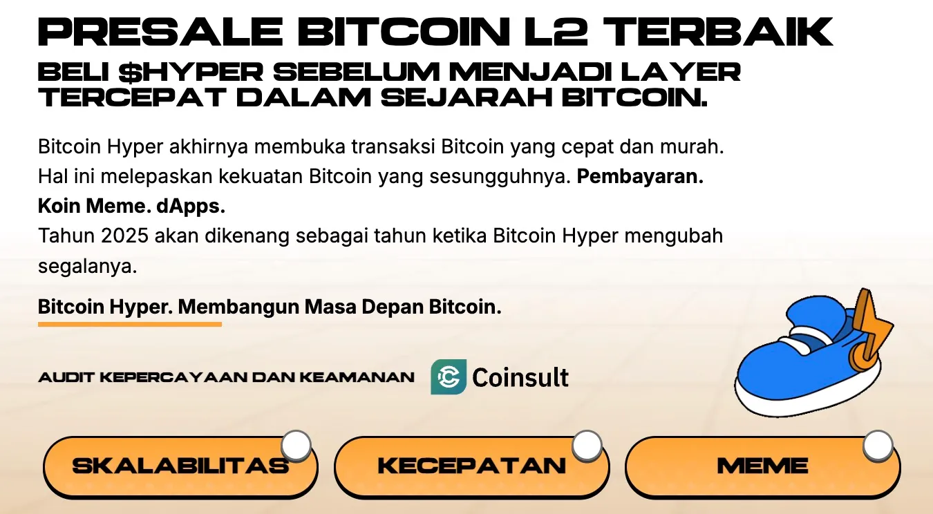 Cara beli Bitcoin Hyper - tentang $HYPER
