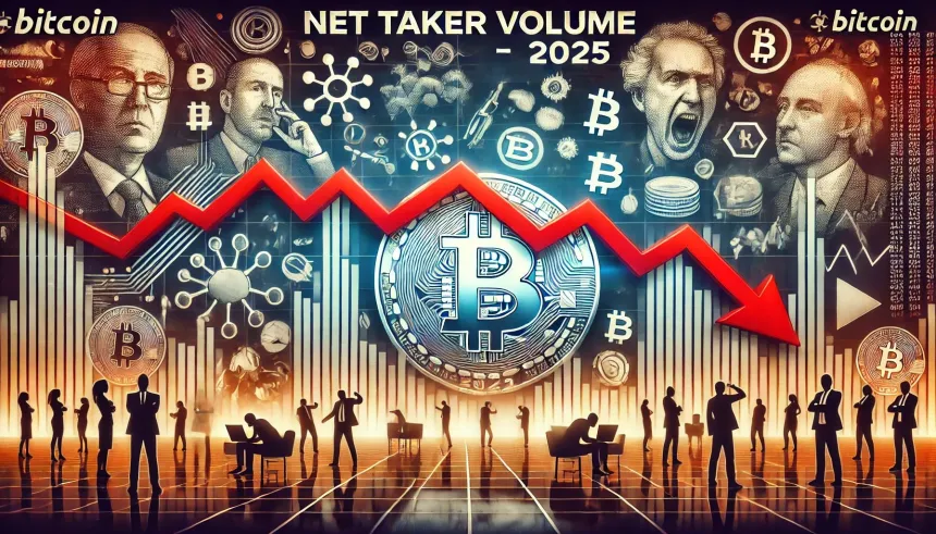 Bitcoin Sees Largest Net Taker Volume Drop Of 2025 – Traders React To Trump-Elon Clash