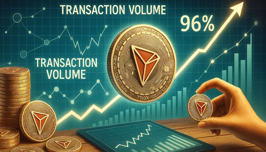 Tron Shows Real Growth: Transaction Volume Soars While Success Rate Stays Above 96%