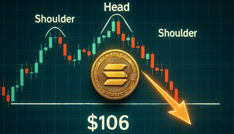 Solana Cracks Below Key Structure – Head And Shoulders Breakdown Points To $106