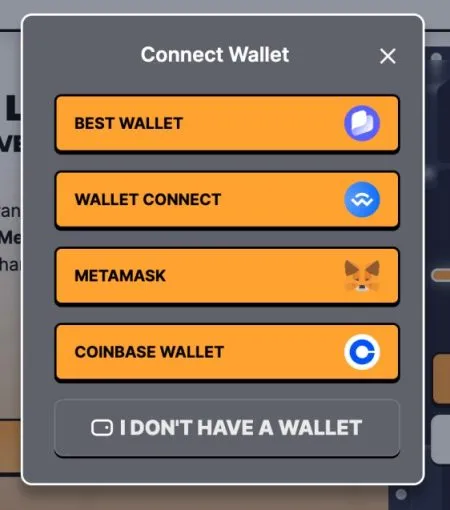 3. korak – Obišči uradno stran Bitcoin Hyper in se poveži