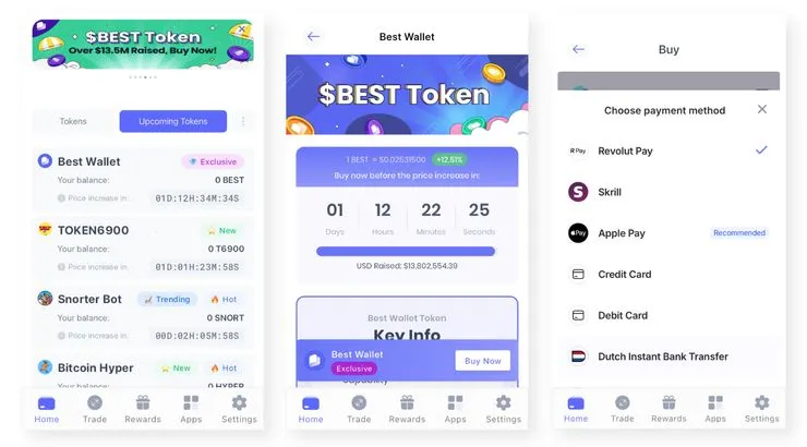 Best Wallet kryptomeny investovanie