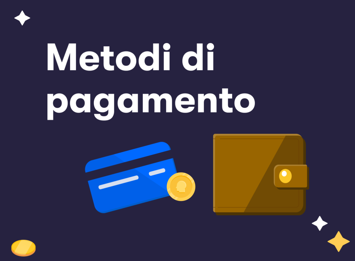 casino deposito minimo 1€ - metodi di pagamento