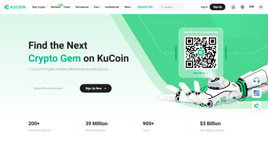 ICObench kucoin Crypto Exchanges