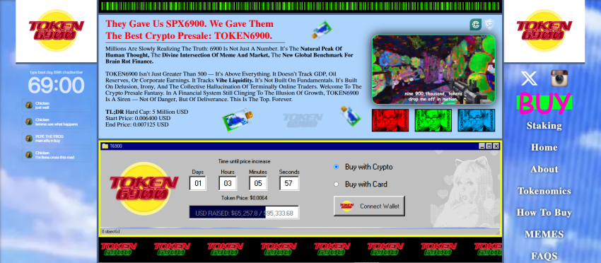 TOKEN6900 presale