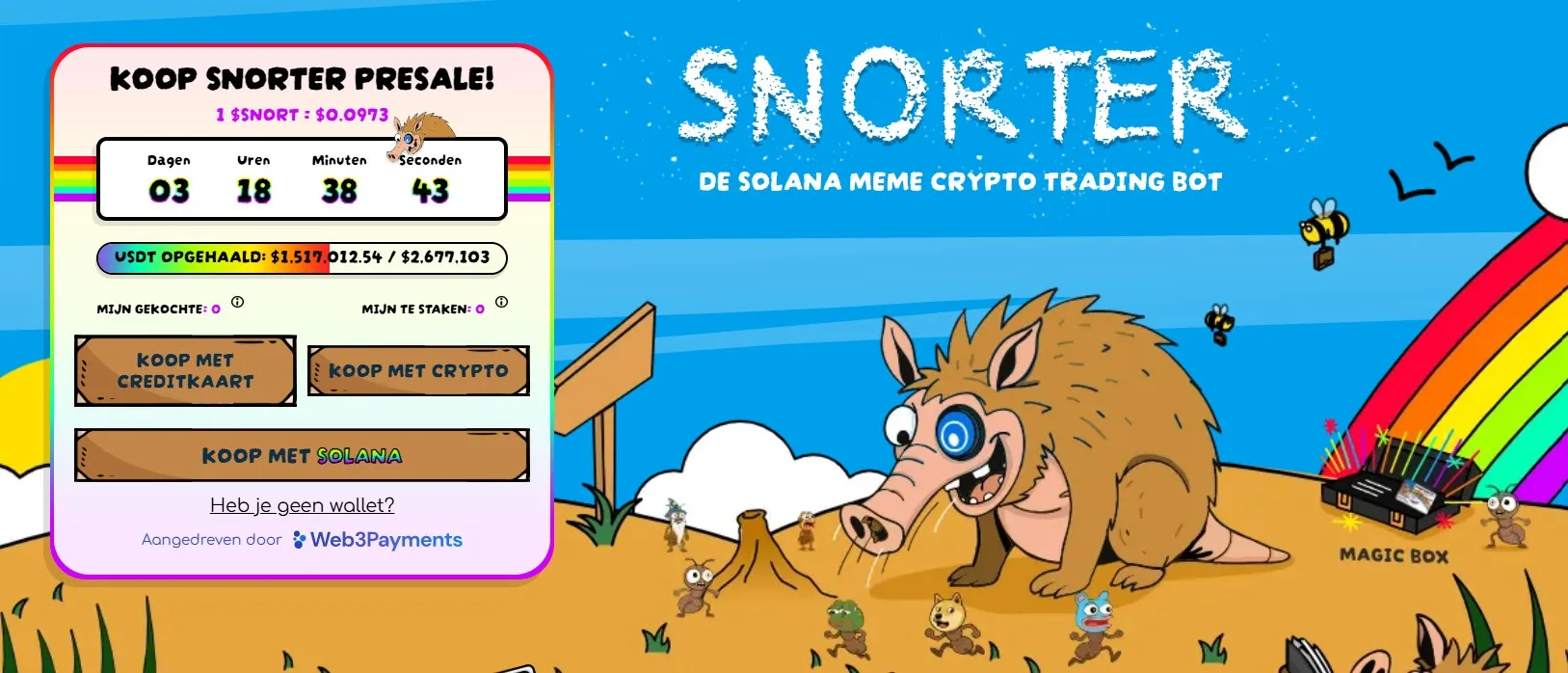 snorter crypto rally