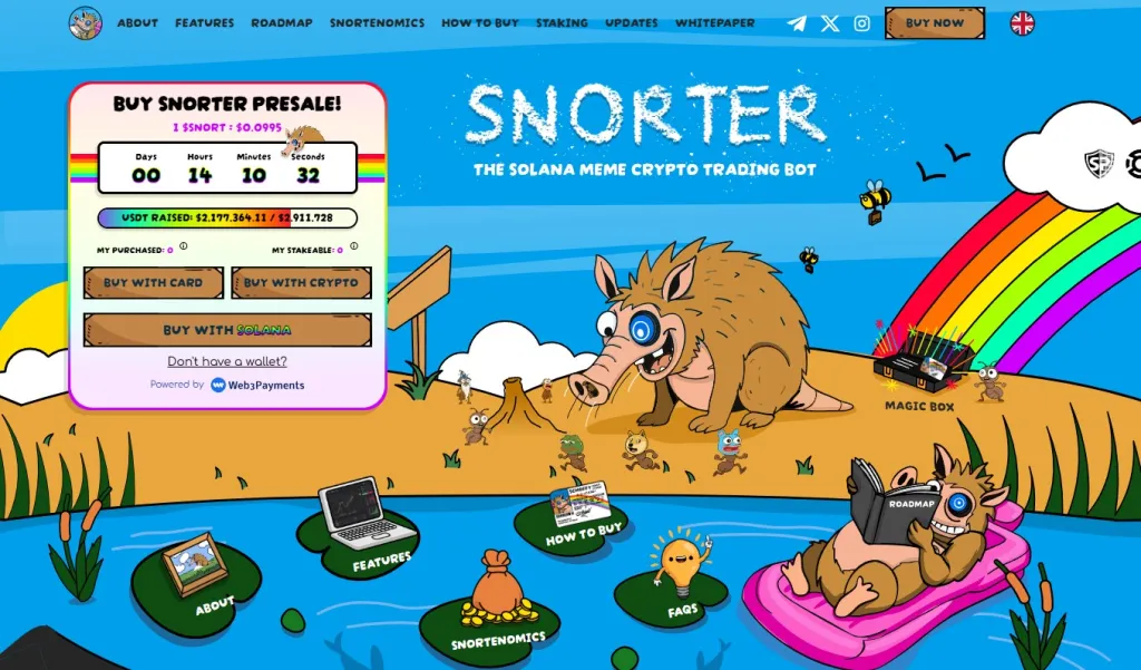 Snorter ($SNORT): bot-mravojed koji lovi tržišne bisere