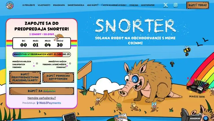 snorter token najlepšie kryptomeny jul 2025