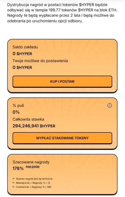 staking Bitcoin Hyper BTC