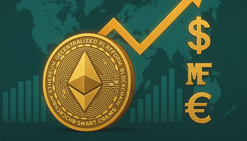 Crypto Founder Pushes Ethereum As World Reserve Asset: A Yield-Backed Store Of Value