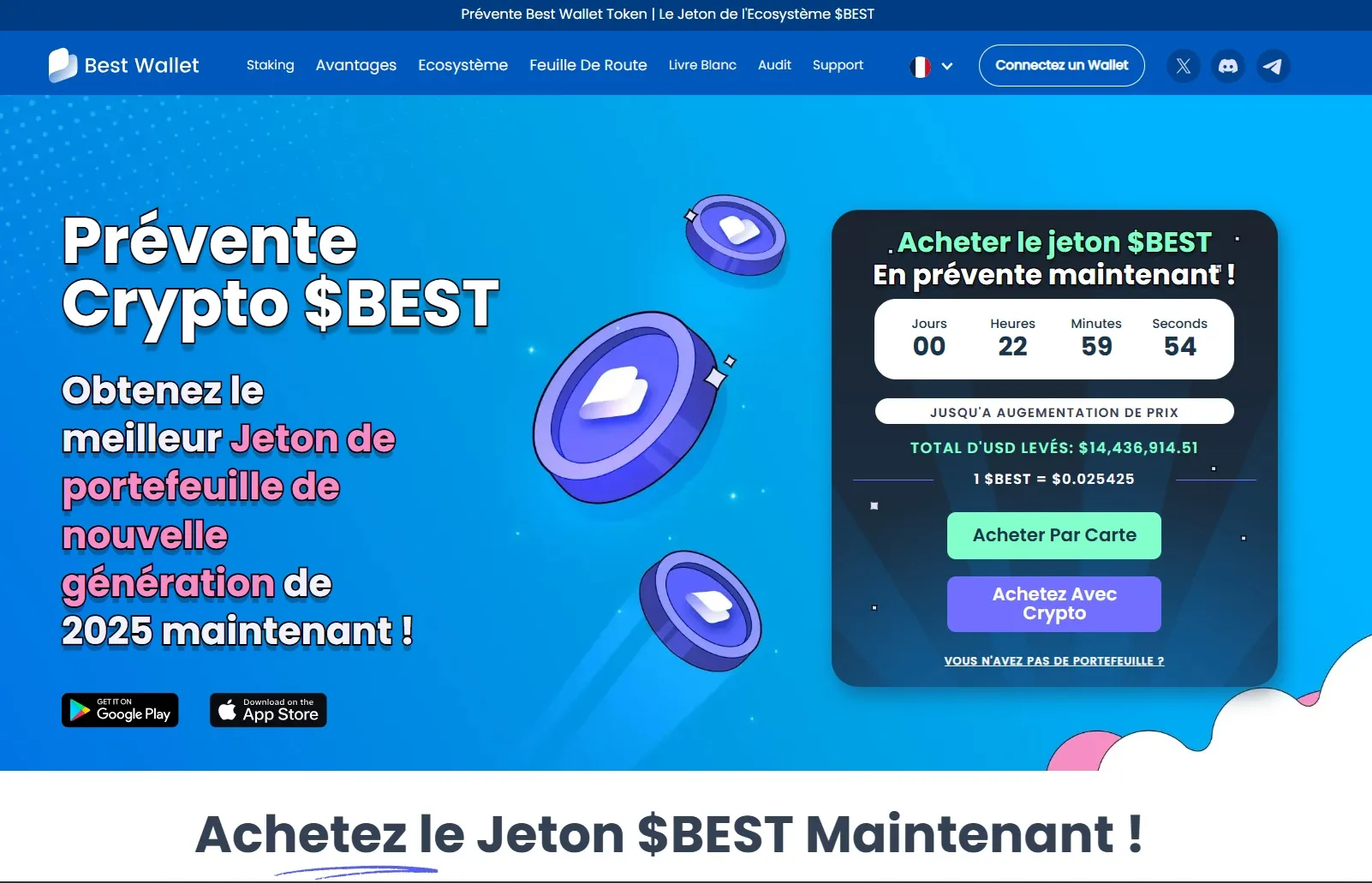 best wallet et  son adoption des stables coins