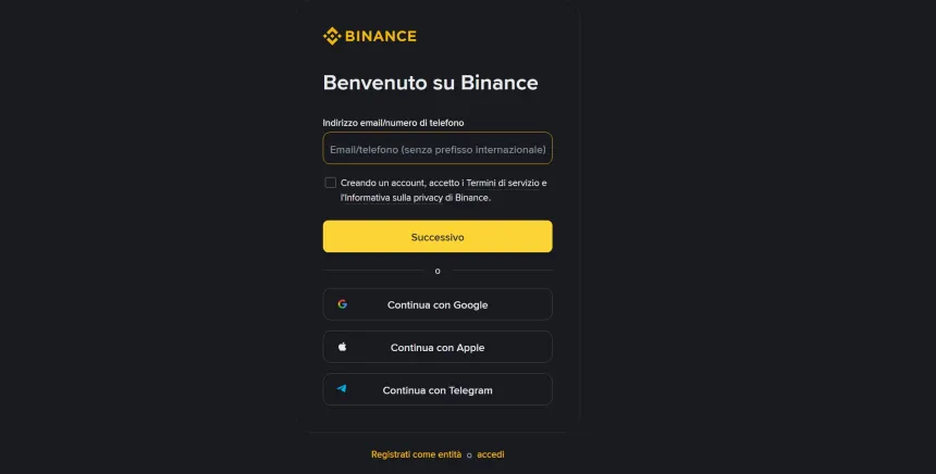 binance-home-page-ita