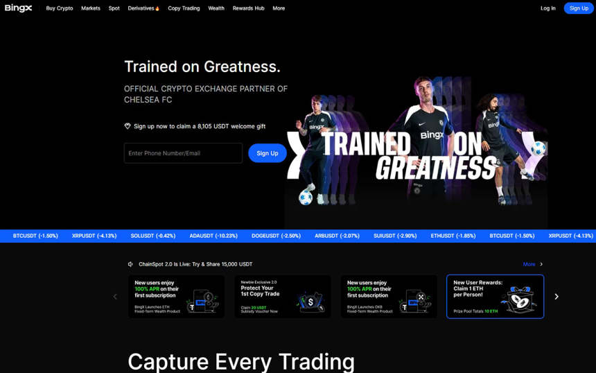 bingx (1) ανταλλακτήρια κρυπτονομισμάτων