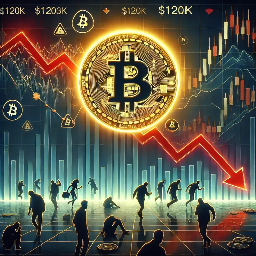 Bitcoin Slides Below $120K as Buyers Retreat, Is the Rally Already Over?