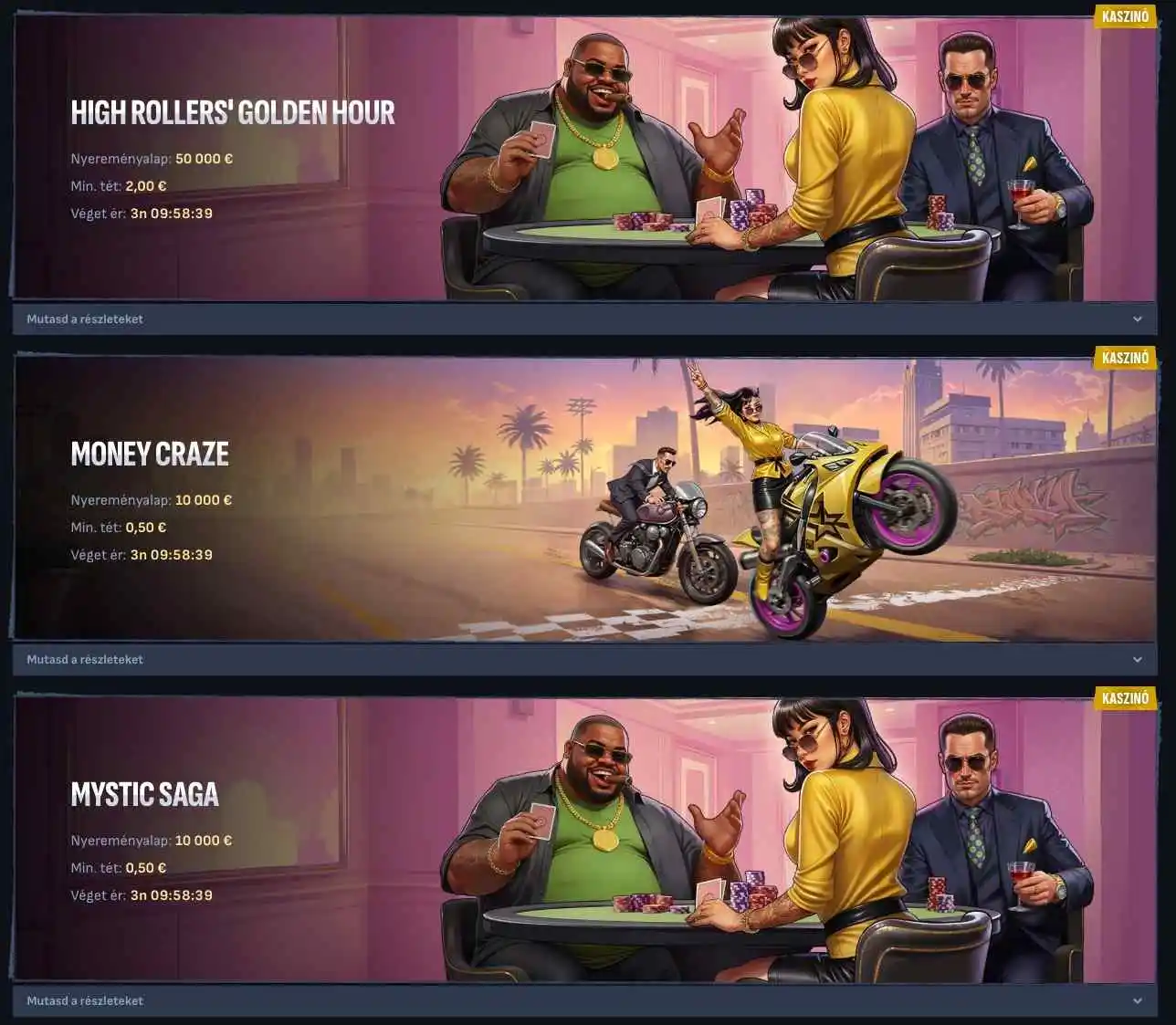 mafia casino online kaszinó