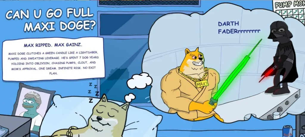 3. Maxi Doge: Meme Enerjisi ilə Yüksələn Yeni Oyuncu