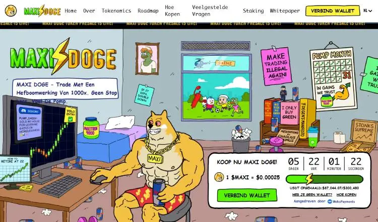 Maxi Doge beste altcoins