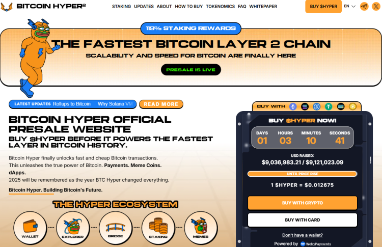 ¿Bitcoin Hyper está listo para 100x?