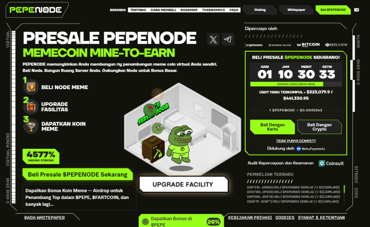 Banner - Prediksi Harga PEPENODE