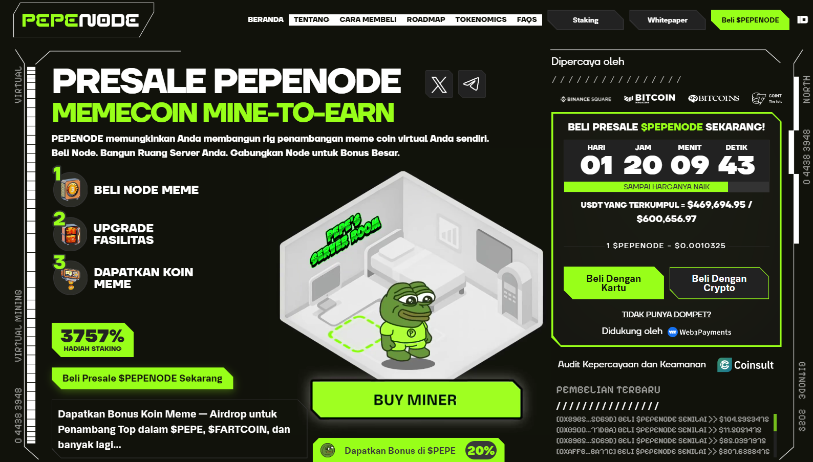 PEPENODE – Altcoin Terbaik