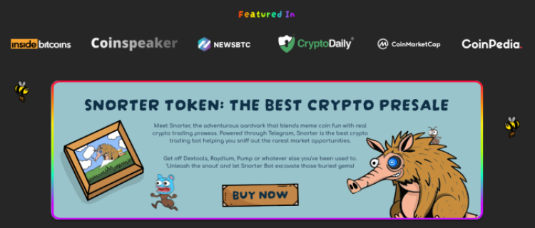 Snorter Bot presale page