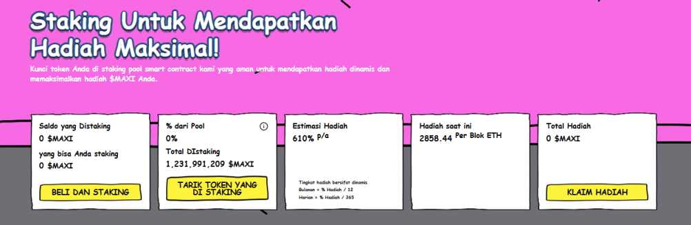 staking maxi doge - prediksi harga maxi doge