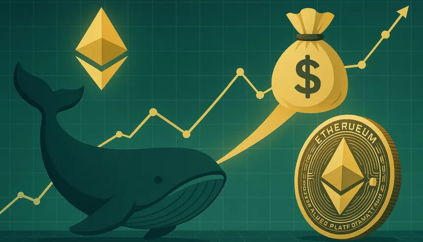 Whale Loads Up $300M Ethereum Onchain: Did He Just Catch The Bottom?