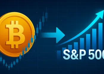 Bitcoin–S&P 500 Correlation Surges To 80%: Linking Crypto Moves To Stock Market Swings
