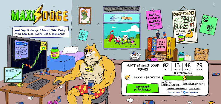 maxi doge nove kryptomeny
