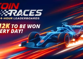 CoinPoker 常規賽事《CoinRaces》現金賽，每日 $12,000 獎金等你來贏！
