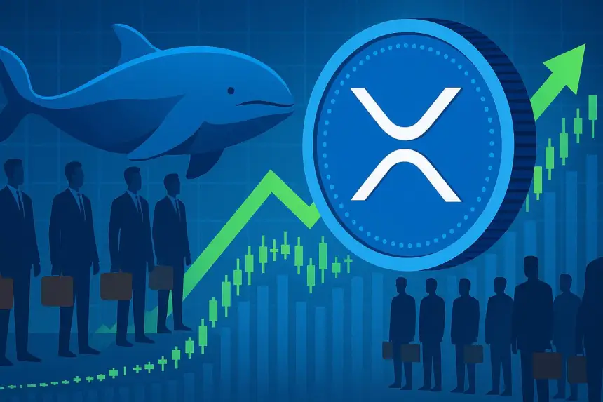 XRP whale koopgolf van $340M - instituties stappen massaal in